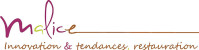 logo malice, malice restauration, innovation restauration